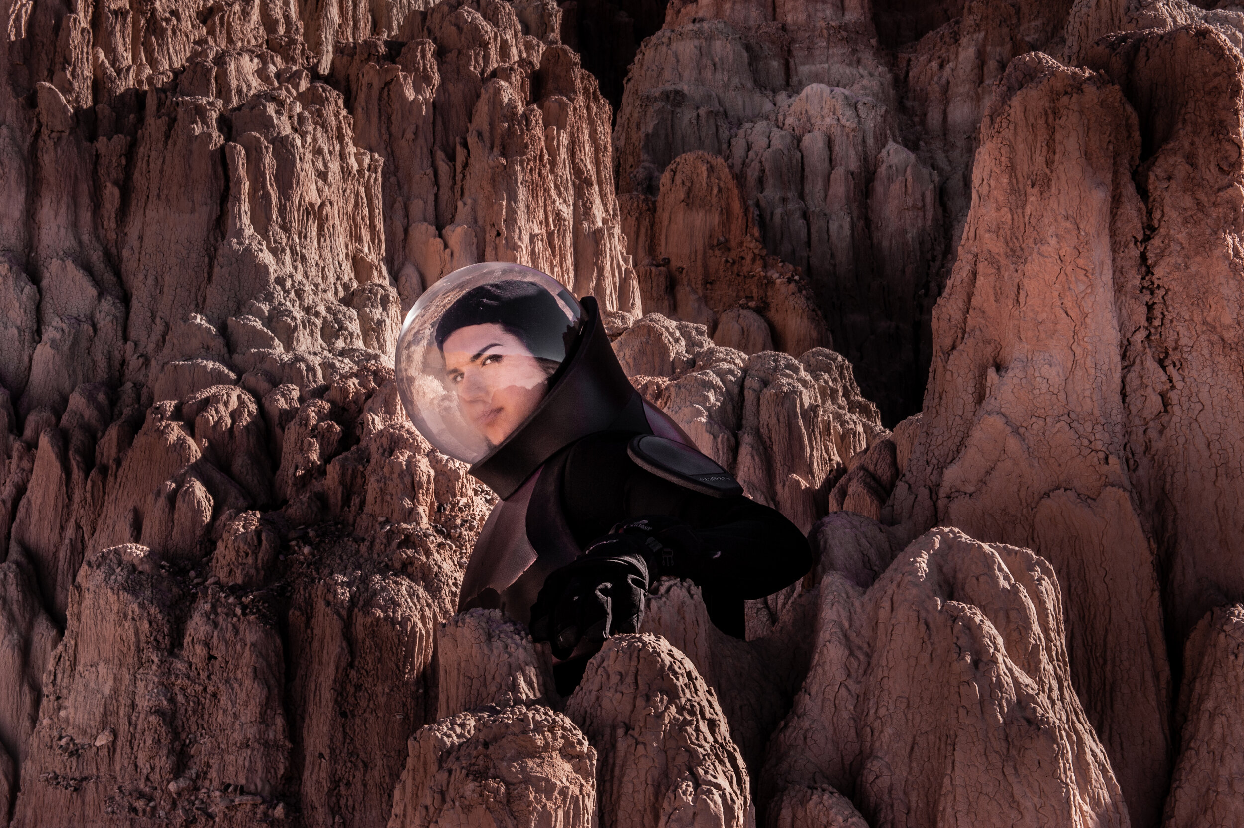 Sam N V Astronaut Close