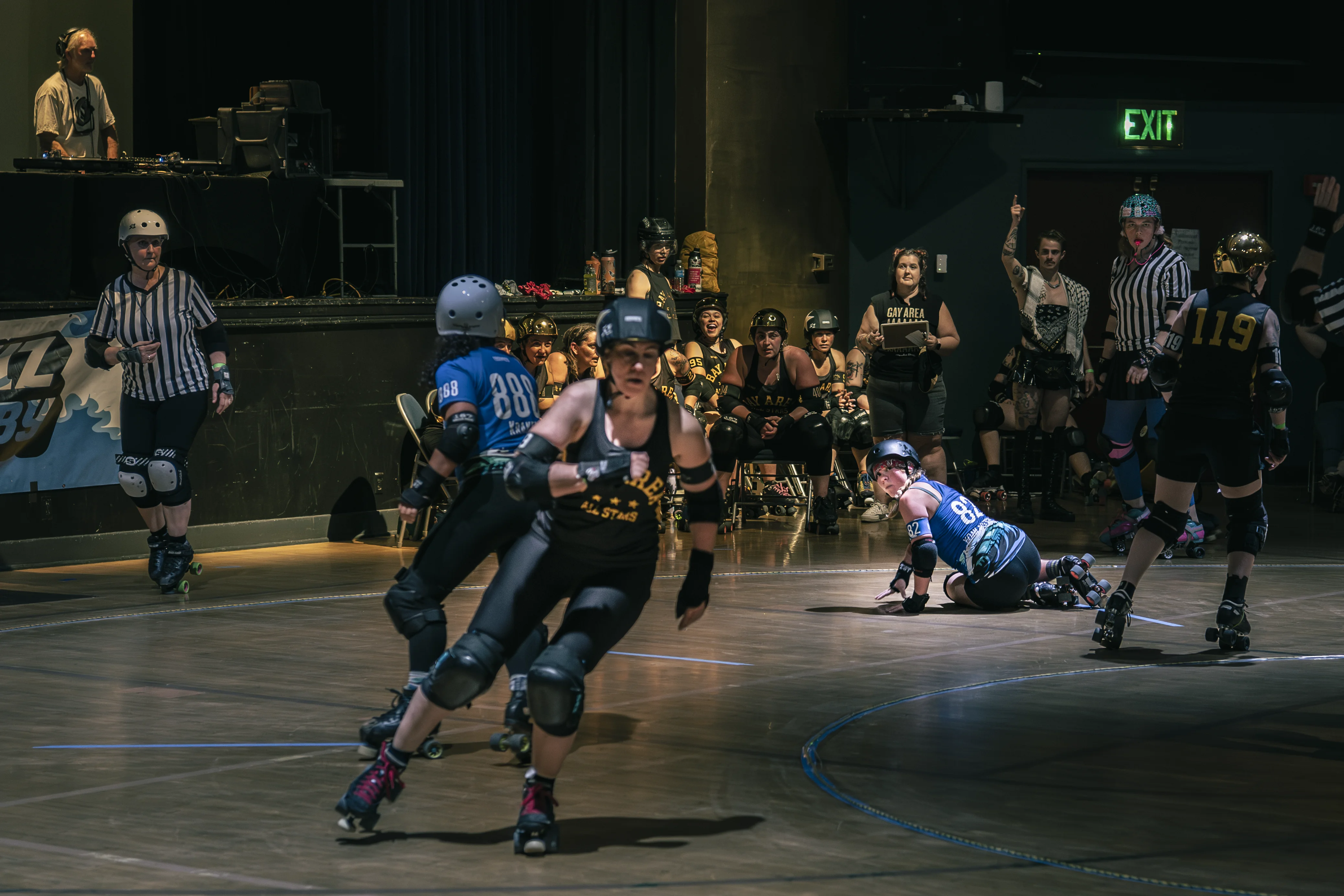 Santa Cruz Roller Derby vs. Bay Area Derby photo 16