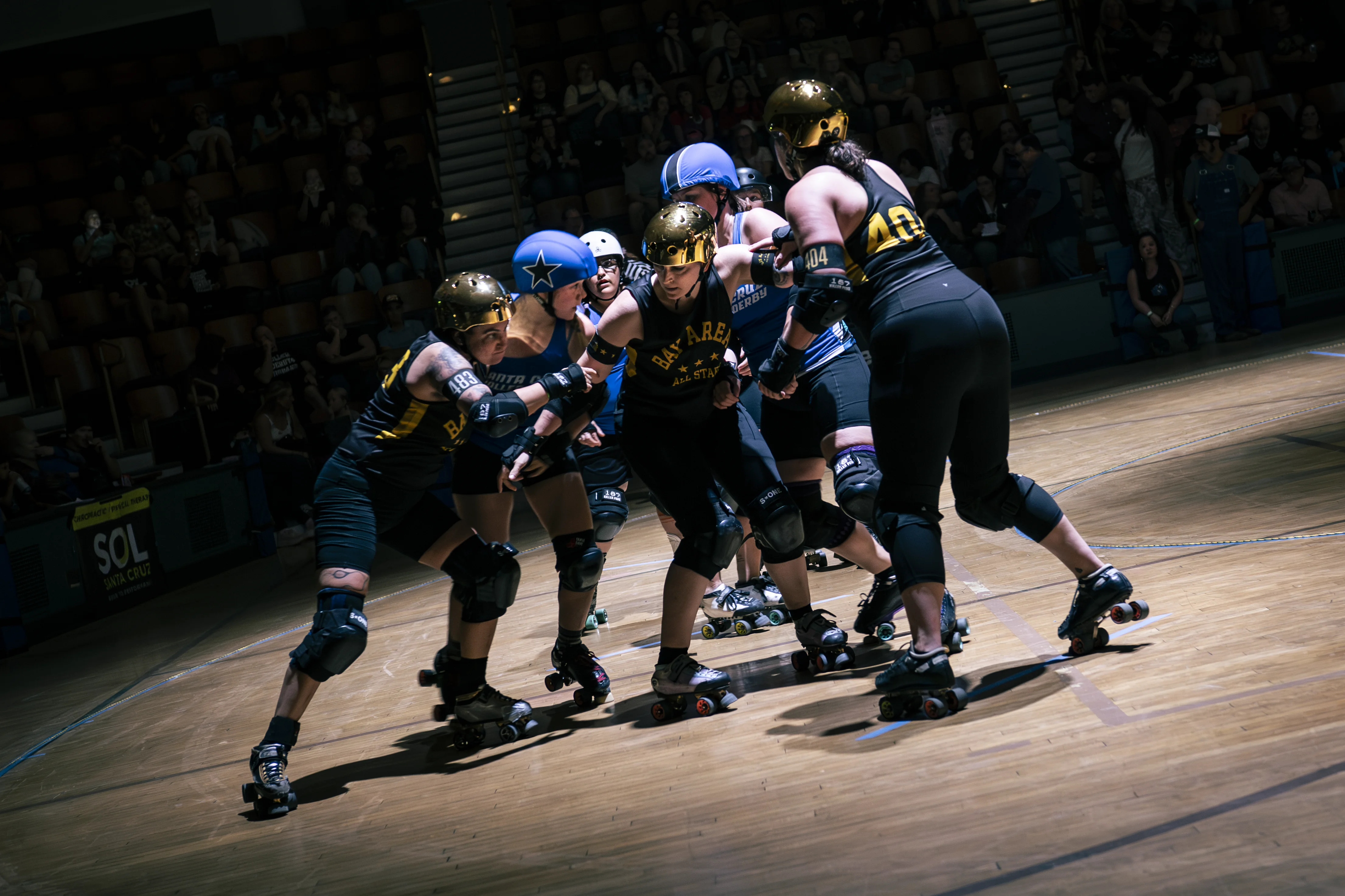 Santa Cruz Roller Derby vs. Bay Area Derby photo 8