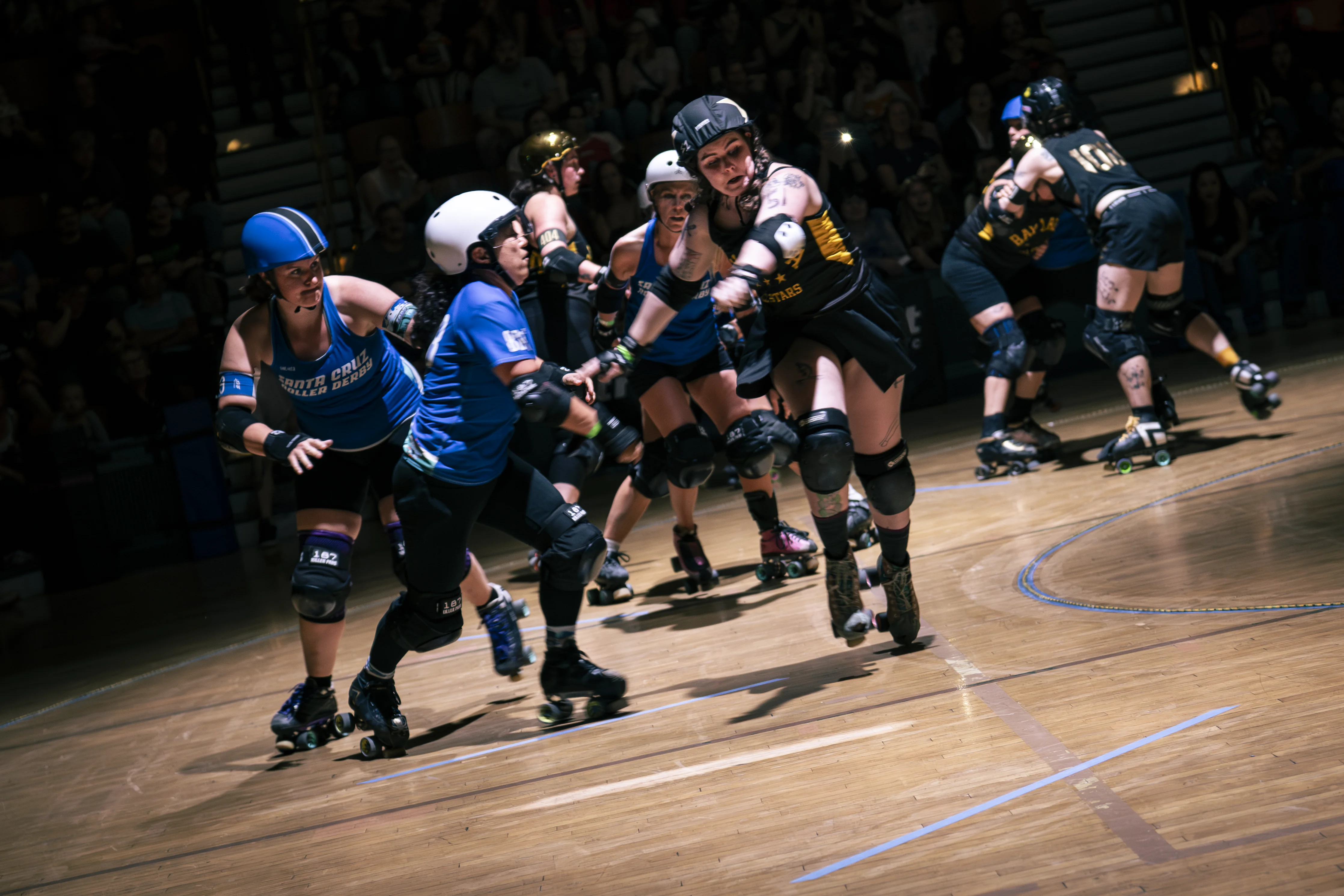 Santa Cruz Roller Derby vs. Bay Area Derby photo 4
