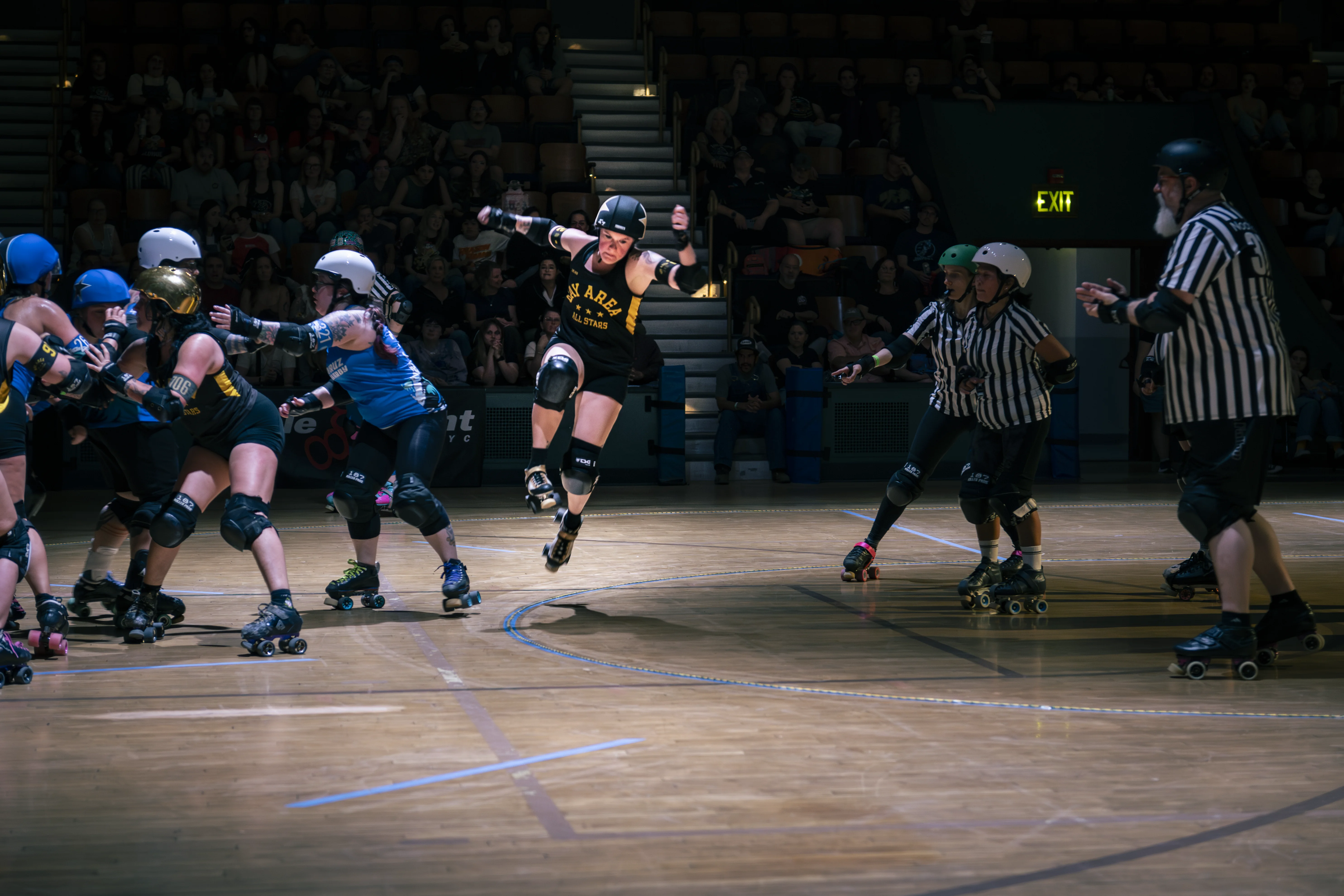 Santa Cruz Roller Derby vs. Bay Area Derby photo 7