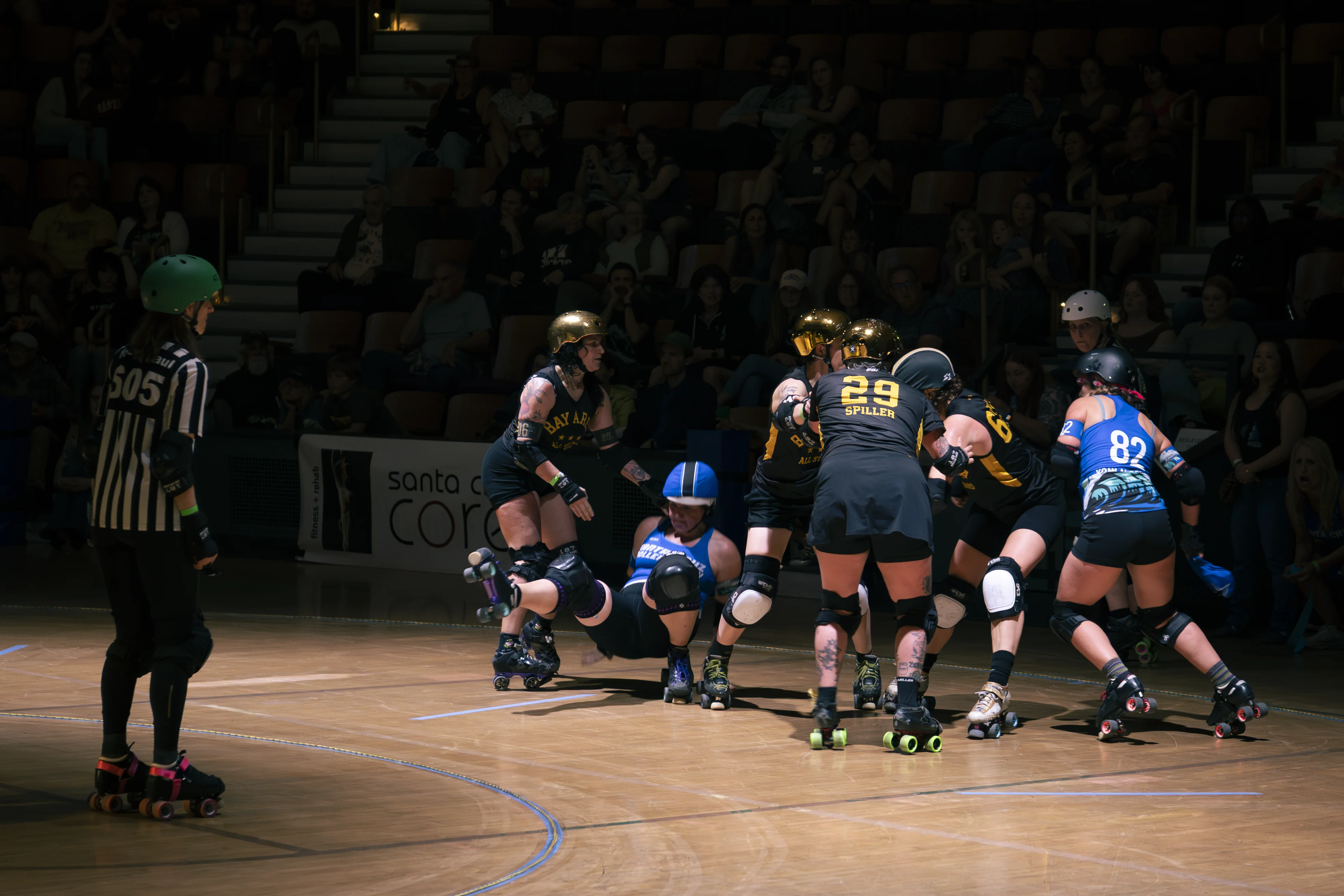 Santa Cruz Roller Derby vs. Bay Area Derby photo 6