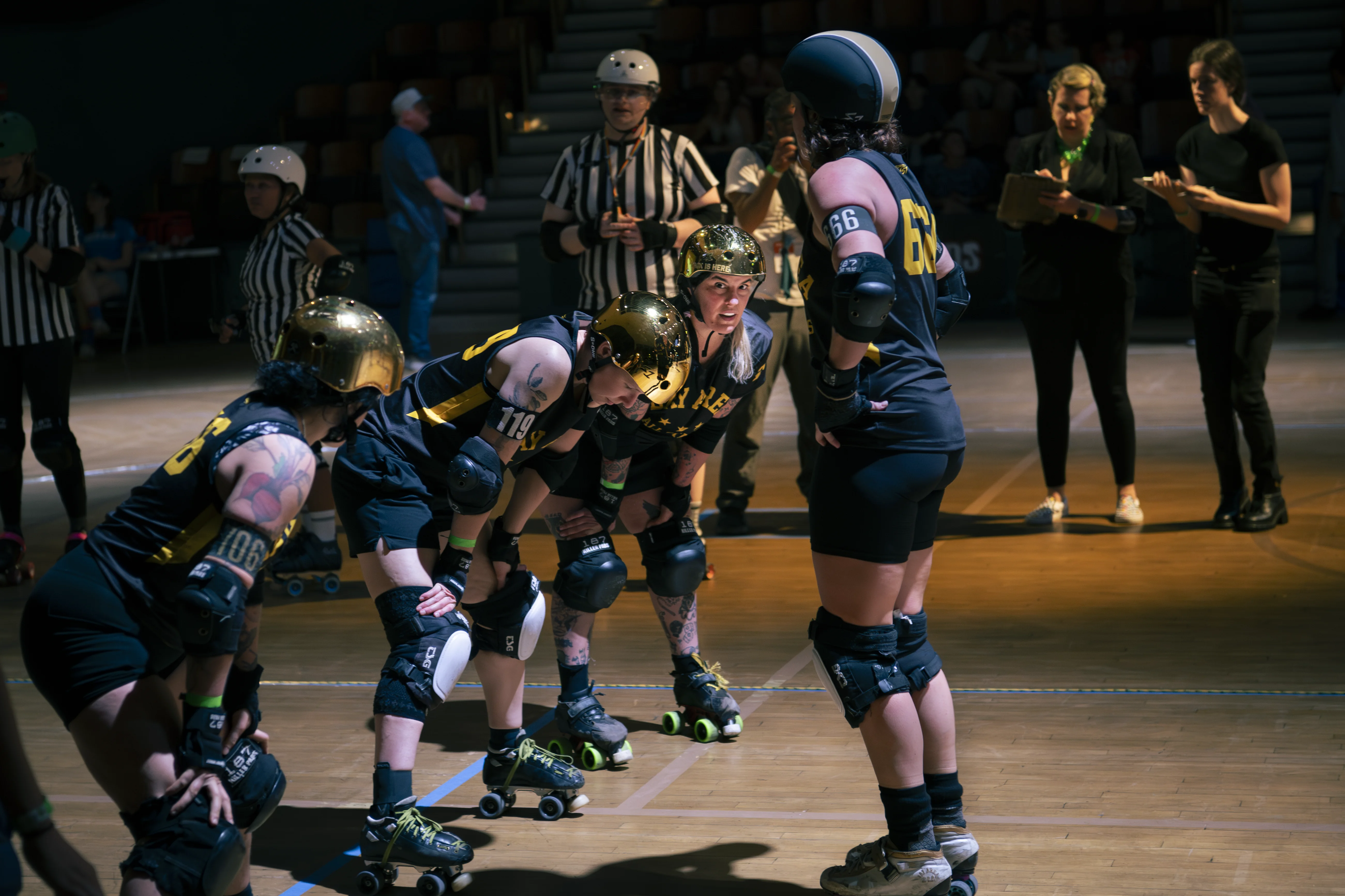 Santa Cruz Roller Derby vs. Bay Area Derby photo 1